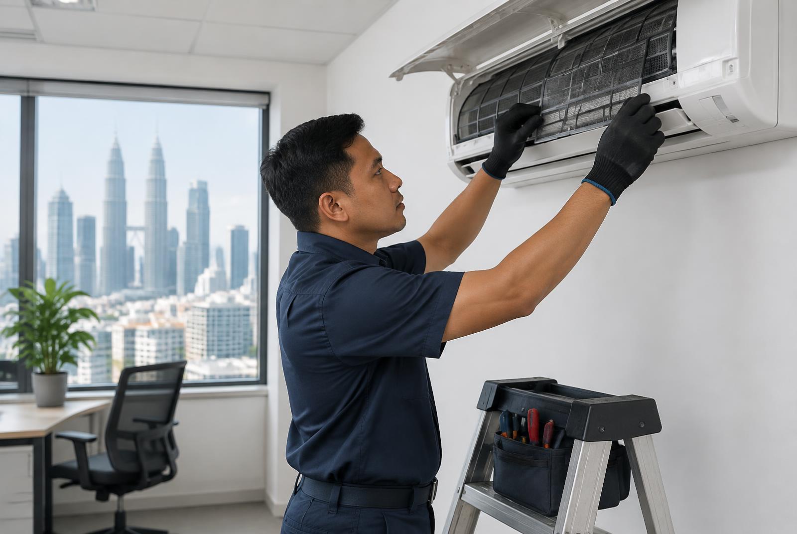 Air Conditioning Services representative environment